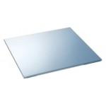 Coperchio scorrevole in vetro finitura Silver 395 x 500 mm per Lavelli Serie Eleganza Regola Apell TVRE395S