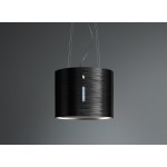 Cappa a Isola Sospesa 45 cm Alluminio finitura Nero Opaco Sistema purificazione dell’aria FALMEC Twister E.ion - CEWI45.E0P6#ZZZN441F