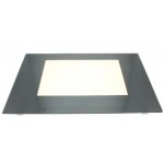 Vetro Porta Forno Inox con Squadrette Ariston Indesit Hotpoint Whirlpool Originale C00094595 482000028032