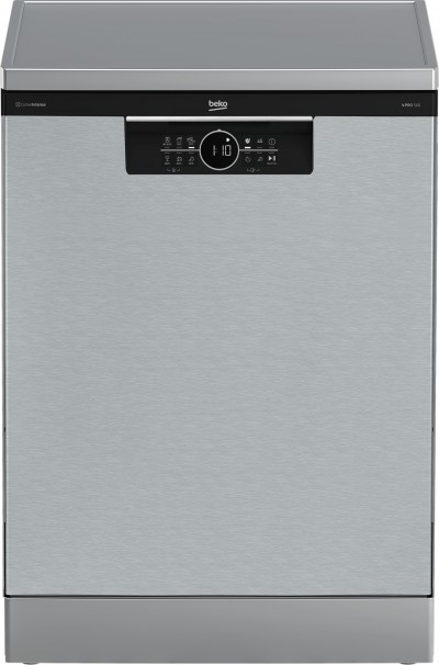 Beko b100 BDFN26440XC Lavastoviglie Beyond a Libera Installazione 60 cm 14 Coperti Classe C 6 Programmi CornerIntense - SelfDry Pearl Inox