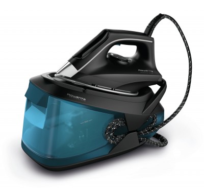 Rowenta VR8317 Powersteam Ferro da Stiro con Caldaia Continua 2400 W 1.7 Litri Microsteam 400 soleplate Black 