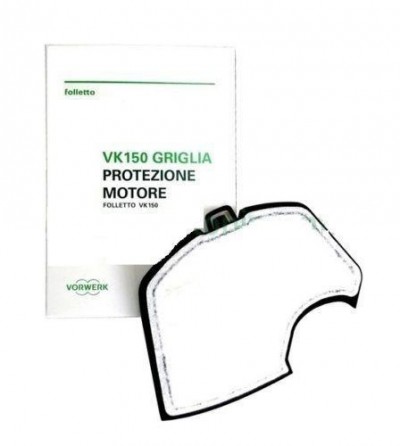 Griglia Protezione Filtro Motore Folletto Originale VK 140 - VK 150  49013