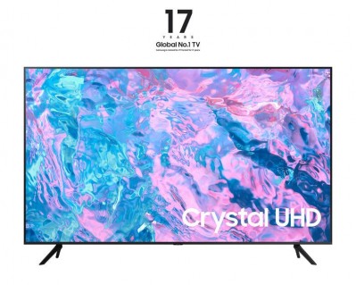 Televisore Smart TV 43 Pollici 4K Ultra HD Display LED sistema Tizen Samsung UE43CU7170UXZT Series 7
