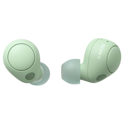 Auricolari microfono bluetooth Noise Cancelling Tws Verde Sony WFC700NG.CE7