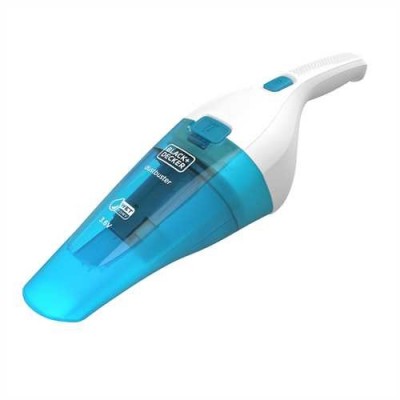 Black & Decker WDC115WA Aspirapolvere Portatile Senza Fili Wet & Dry 3.6V Blu-Bianco Senza sacchetto