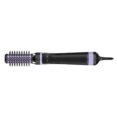 Rowenta Brush Activ CF9527F0 Spazzola ad aria calda Caldo Modellatore capelli Nero e Viola 1000 W 1,8 m
