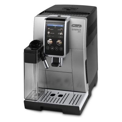 Macchina caffè espresso DINAMICA Plus ECAM380 85 SB Silver e Black De Longhi 0132215485