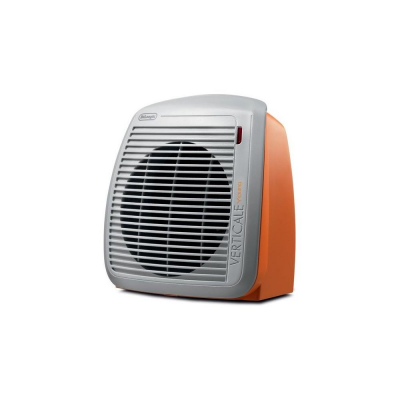 Termoventilatore silenzioso e leggero De Longhi VERTICALE YOUNG Hvy1020O Grigio e Arancio 2000W 0114711021