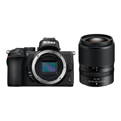 Fotocamera mirrorless 21Mpx Z50 Kit 18-140 Vr Black Nikon VOA050K012