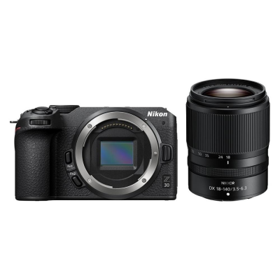 Fotocamera mirrorless 21Mpx Z30 Kit 18 140 Vr Black Nikon VOA110K003