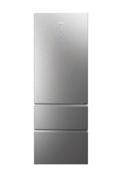 Haier 3D 70 Serie 7 HTW7720ENMP Frigorifero con congelatore Libera installazione 3 Porte Classe E No Frost Larghezza 70 cm Altezza 200 cm Silver