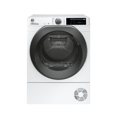 Hoover NDE H9A2TSBEXS-S Asciugatrice Inverter con Pompa di calore Libera Installazione 9 Kg Classe A++ Bianco H-DRY 500 Bianco