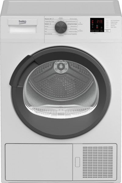 Beko DRXS827A Asciugatrice Slim Pompa di calore Libera Installazione 8 Kg Classe A++ Bianco Profondità 46 cm