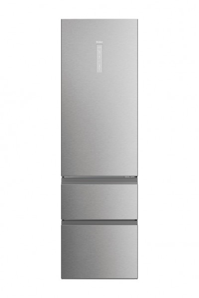 Haier 3D 60 Serie 5 HTW5620DNMG Frigorifero Combinato Libera Installazione Classe D Total No Frost Altezza 205 cm Inox