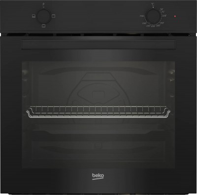 Forno da Incasso Multifunzione Elettrico 60 cm statico con ventilazione tangenziale 3  funzioni Classe A Colore Nero Serie b100 Beyond Basic Beko BBIC11000B - BBIC 11000 B