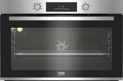 Forno da Incasso Multifunzione Elettrico 90 cm 8 funzioni Classe A Estetica Acciaio Inox Anti-Impronta LED Display - Touchcontrol Serie b300 Pulizia Vapore Beko BBWM12300X - BBWM 12300 X