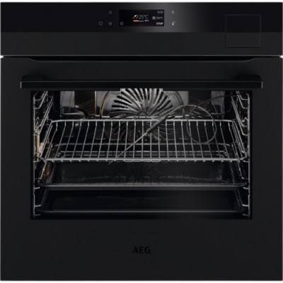 Forno da Incasso Multifunzione Elettrico 60 cm SteamPro con cottura sottovuoto Estetica Matt Black Classe A++ Serie 9000 AEG BSK 792280 T - BSK792280T