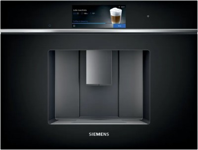 Siemens CT718L1B0 IQ700 Macchina da Caffè Espresso Automatica da Incasso 60 cm Nera - Display TFT - Home Connect