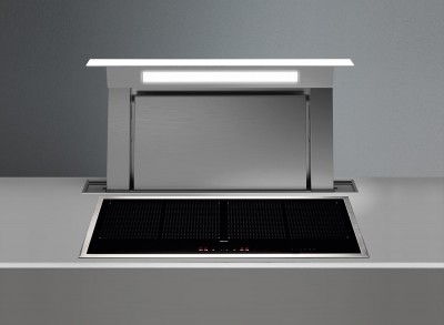Cappa Down Draft 120 cm Vetro Temperato Bianco FALMEC Down Draft - CDDW20.E1P2#ZZZF400F