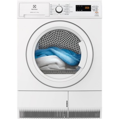 Asciugatrice Libera Installazione a Pompa di Calore 8 Kg Classe A++ Electrolux EDH4825TW