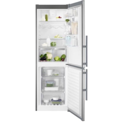 Frigorifero Libera Installazione Combinato Classe E Serie 600 TwinTech Total No Frost 185 cm Electrolux LNC5TE34X2