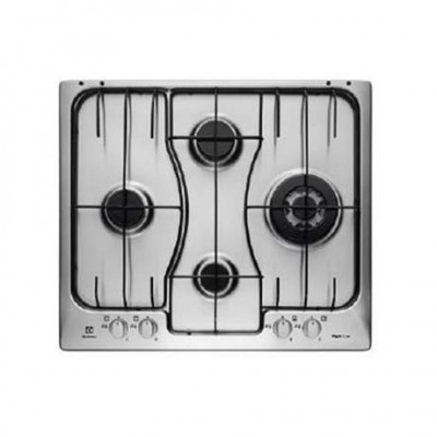 Piano cottura Incasso a gas Soft line 60 cm 4 Fuochi Inox Electrolux RGG6243LOX