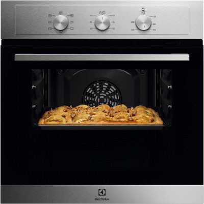 Forno ad Incasso Elettrico Multifuzione Serie 300 60 cm Aqua Cleaning Acciaio Inox Electrolux EOH2H00BX 