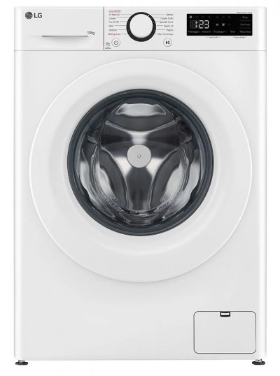 Lavatrice Libera Installazione Carica Frontale 10 Kg Classe A-10% Centrifuga 1400 giri/min. Lavaggio Vapore AI DD Serie R3 LG F4R3010NSWW