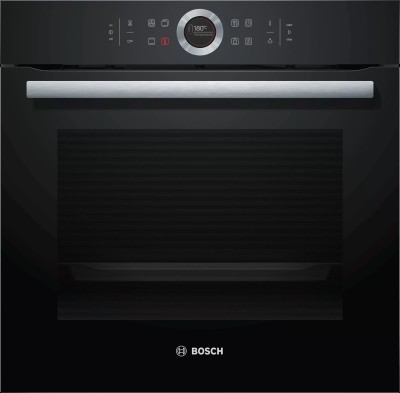 Forno da Incasso Multifunzione Elettrico Termoventilato Nero Serie 8 Bosch HBG635BB1
