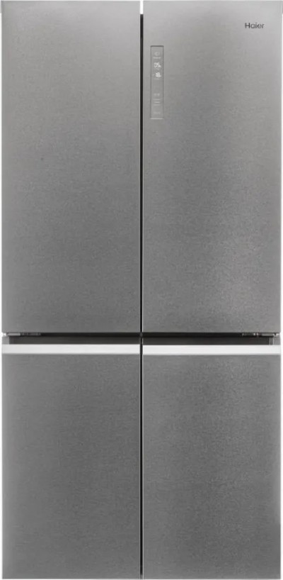 Frigorifero Side by Side 4 Porte No Frost Classe F Altezza 178,5 cm Finitura Silver Cube 90 Serie 5 HAIER HCR5919FOPG 