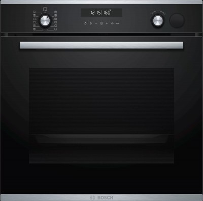 Forno da Incasso Multifunzione Elettrico con Vapore Nero Serie 6 Bosch HRA218BS1