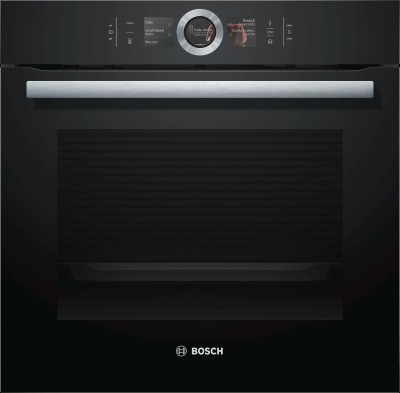 Forno da Incasso Multifunzione Elettrico con Vapore Nero Serie 8 Bosch HSG636BB1