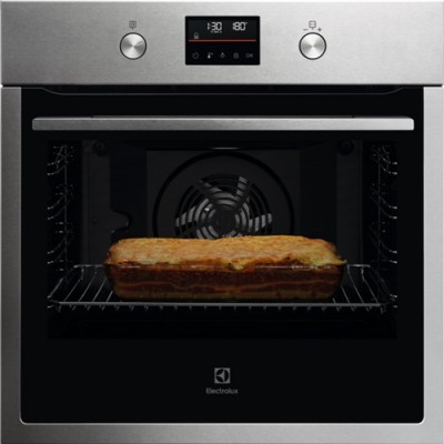 Forno da Incasso Multifunzione Elettrico 60 cm SurroundCook Pirolitico Classe A+ Estetica Inox Antimpronta Serie 600 Electrolux KOFFP46TX