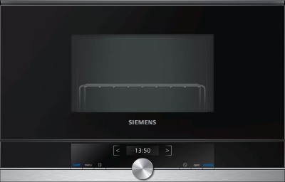 Forno Microonde da Incasso con Grill Inox Siemens BE634LGS1