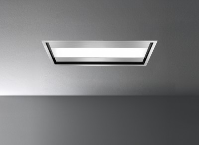 Cappa Isola a Soffitto 90 cm Acciaio inox FALMEC Nuvola Led 90 - CNUI90.E1P2#ZZZI400F - Senza Motore 