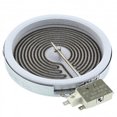 Resistenza Riscaldatore radiante per piano di cottura da 1200 Watt Rex Electrolux Zanussi AEG Originale 3740635234