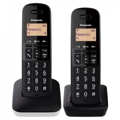 Telefono Cordless Duo Bianco Panasonic KX-TGB612JTW