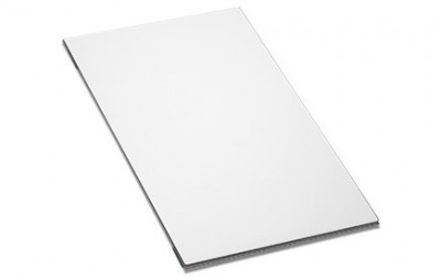 Tagliere in vetro finitura Bianco 24 x 51 cm per Lavelli Apell TLN24W