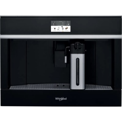 Macchina da Caffè Espresso Automatica da Incasso Vetro Nero e profilato Inox Whirlpool Linea W11 Collection W11 CM145