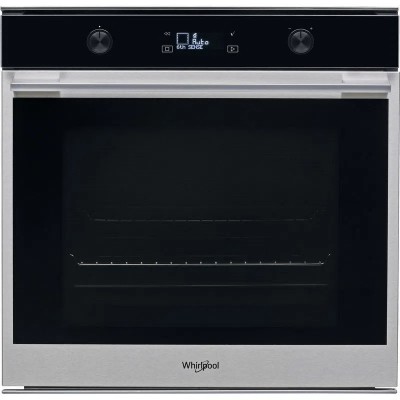 Forno da Incasso Multifunzione Elettrico 60 cm Vetro nero e Inox Antimpronta Classe A+ Whirlpool Linea W7 Collection W7 OM5 4 H