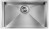 Lavello da Incasso Monovasaca 77 x 45 cm Slim Acciaio Inox Satinato FOCUS CM 015203.X0.01.2018 - 015203XCSSP