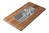 Tagliere scorrevole in legno iroko con vaschetta inox forata profondità mm 510 per lavello CM 094070 XXXXX