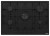 Piano Cottura da Incasso 75 cm 5 Fuochi Gas con Doppia Corona Griglie in Ghisa Black Matt - Nero Opaco Maris 750 Franke FHMA 755 4G DC MB C - 106.0670.113