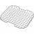 Griglia inox satinato Franke 112.0049.608 - 0392106 