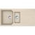 Lavello da Incasso Fragranite 1 Vasca e Vaschetta con Gocciolatoio Reversibile 100 x 50 cm Avena Serie Urban Franke UBG 651-100 - 114.0686.778