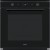 Forno da Incasso Multifunzione Elettrico 60 cm Pirolitico Termoventilato Black Steel Display LCD Serie Mythos Black Steel Franke FMY 98 P BK -  116.0606.102