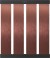 Colatoio lamellare in barre di alluminio ripieghevole Copper - Ramato 336 x 392 mm per lavello Schock 629726COP T