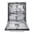 Samsung DW60A8070BB Lavastoviglie da Incasso a Scomparsa Totale 60 cm 14 Coperti Terzo Cesto Classe B Serie 6