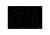 Foster 7371300 Piano Cottura da Incasso a Induzione 77 cm 4 Zone Vetro Nero S1000 Induction 7371 300