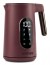 G3 Ferrari G10205 Bollitore Elettrico Capacità 1.7 Litri Potenza 2200 Watt Display Touch e Temperatura Regolabile Bordeaux 
